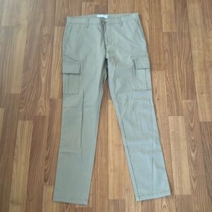 Khaki cargo pants